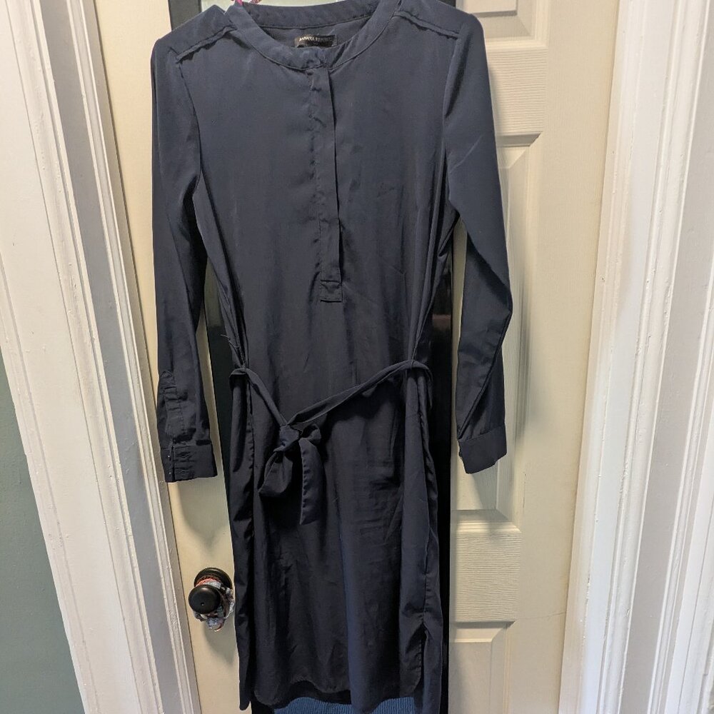 Banana Republic navy shirt dress Size 10
